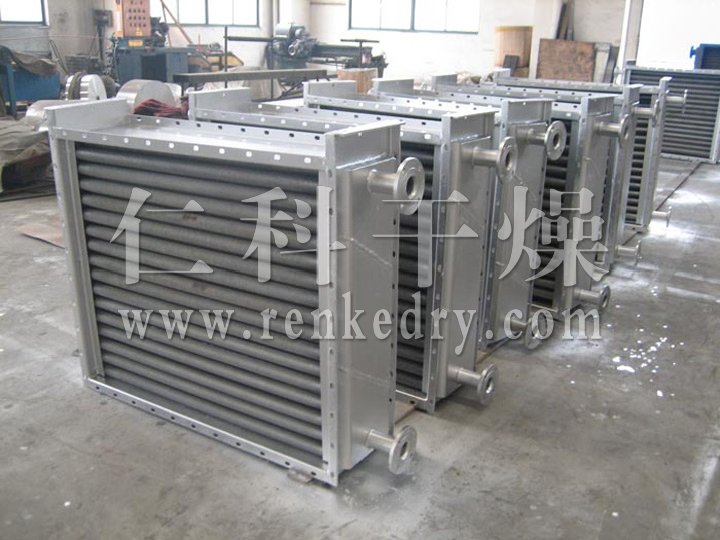 SRZ and SRL-type spiral fin-series radiator