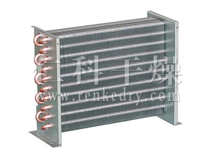 SRZ and SRL-type spiral fin-series radiator